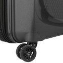 Delsey Walizka BELMONT PLUS 71cm 4 DOUBLE WHEELS TROLLEY CASE CZARNY