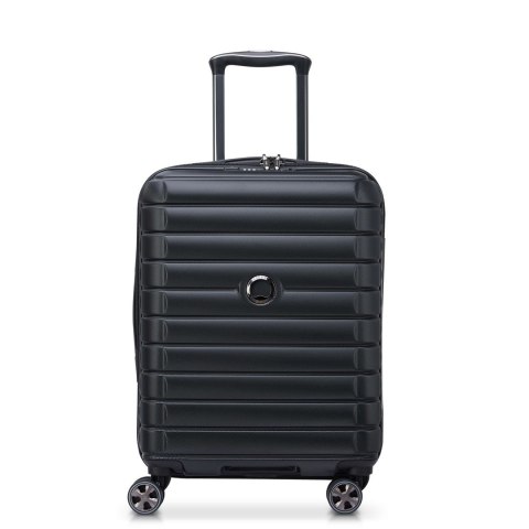 Delsey Walizka SHADOW 5.0 55cm SLIM 4 DOUBLE WHEELS CABIN TROLLEY CASE CZARNY Delsey Walizka SHADOW 5.0 55cm SLIM 4 DOUBLE WHEELS CABIN TROLLEY CASE CZARNY