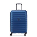 Delsey Walizka SHADOW 5.0 66cm 4 DOUBLE WHEELS EXPANDABLE TROLLEY CASE NIEBIESKI