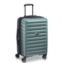 Delsey Walizka SHADOW 5.0 66cm 4 DOUBLE WHEELS EXPANDABLE TROLLEY CASE ZIELONY