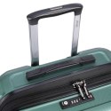Delsey Walizka SHADOW 5.0 66cm 4 DOUBLE WHEELS EXPANDABLE TROLLEY CASE ZIELONY