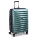 Delsey Walizka SHADOW 5.0 75cm 4 DOUBLE WHEELS EXPANDABLE TROLLEY CASE ZIELONY