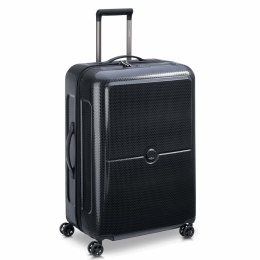 Delsey Walizka TURENNE 70cm 4 DOUBLE WHEELS TROLLEY CASE CZARNY