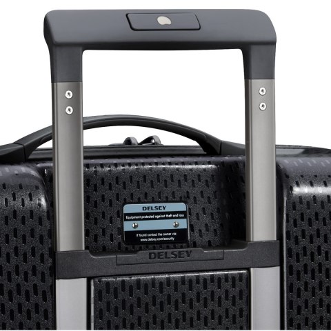 Delsey Walizka TURENNE 75cm 4 DOUBLE WHEELS TROLLEY CASE CZARNY Delsey Walizka TURENNE 75cm 4 DOUBLE WHEELS TROLLEY CASE CZARNY