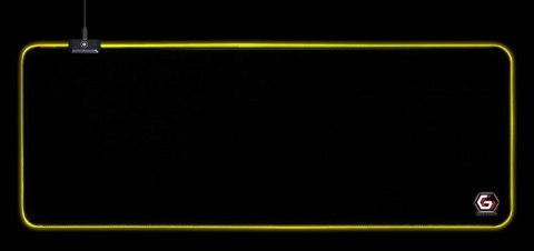 GEMBIRD PODKŁADKA POD MYSZ GAMING, Z EFEKTEM ŚWIETLNYM LED, CZARNA, ROZMIAR - L GEMBIRD PODKŁADKA POD MYSZ GAMING, Z EFEKTEM ŚWIETLNYM LED, CZARNA, ROZMIAR - L