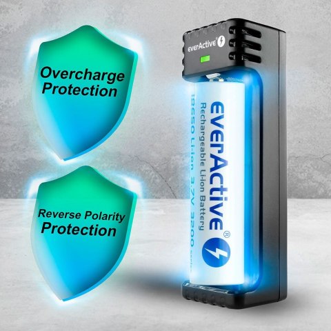 EVERACTIVE ŁADOWARKA DO AKUMULATORÓW CYLINDRYCZNYCH LI-ION LC100 EVERACTIVE ŁADOWARKA DO AKUMULATORÓW CYLINDRYCZNYCH LI-ION LC100
