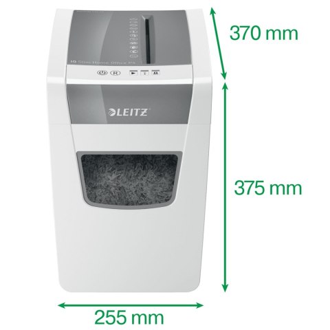 Leitz Niszczarka IQ Home Office Slim P4, 10 kartek, 23 l kosz Leitz Niszczarka IQ Home Office Slim P4, 10 kartek, 23 l kosz