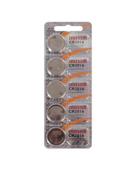 MAXELL Bateria specjalistyczna CR2016, 5 szt. MAXELL Bateria specjalistyczna CR2016, 5 szt.