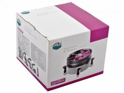 COOLER MASTER CHŁODZENIE CPU X DREAM I117 RR-X117-18FP-R1 COOLER MASTER CHŁODZENIE CPU X DREAM I117 RR-X117-18FP-R1