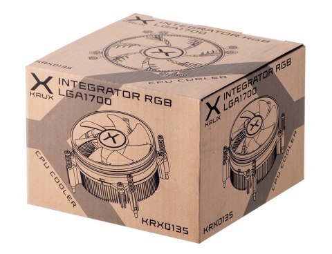 Chłodzenie KRUX Integrator RGB 92mm LGA1700 Chłodzenie KRUX Integrator RGB 92mm LGA1700