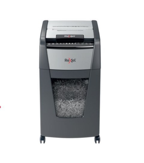 Rexel Niszczarka Optimum AutoFeed+ 300X, (P-4), 300 kartek, 60 l kosz Rexel Niszczarka Optimum AutoFeed+ 300X, (P-4), 300 kartek, 60 l kosz