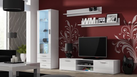 Witryna SOHO S1 biały/ biały połysk Witryna SOHO S1 biały/ biały połysk
