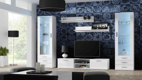Witryna SOHO S1 biały/ biały połysk Witryna SOHO S1 biały/ biały połysk