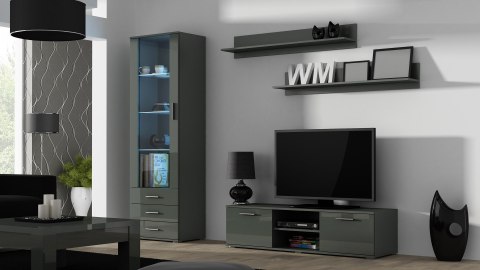 Witryna SOHO S1 szary/ szary połysk Witryna SOHO S1 szary/ szary połysk