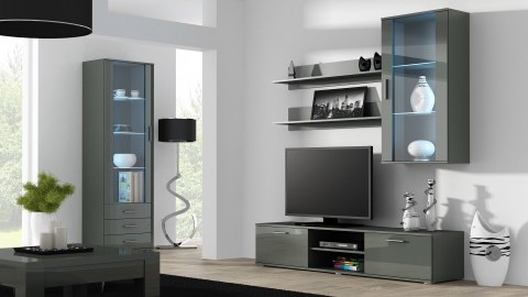 Witryna SOHO S1 szary/ szary połysk Witryna SOHO S1 szary/ szary połysk