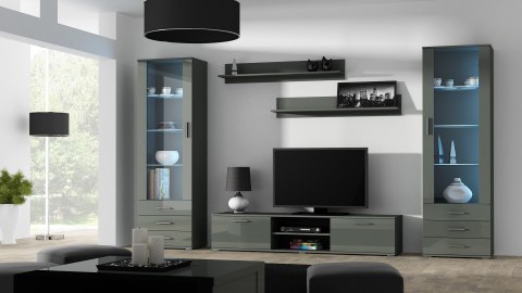 Witryna SOHO S1 szary/ szary połysk Witryna SOHO S1 szary/ szary połysk