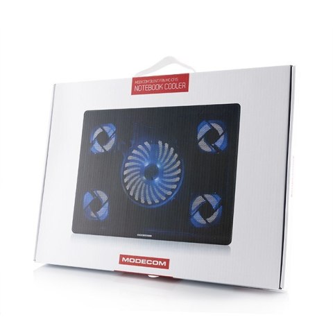 Podstawka chłodząca MODECOM Silent Fan PL-MC-CF-15 (17.x cala; 5 wentylatorów; HUB) Podstawka chłodząca MODECOM Silent Fan PL-MC-CF-15 (17.x cala; 5 wentylatorów; HUB)