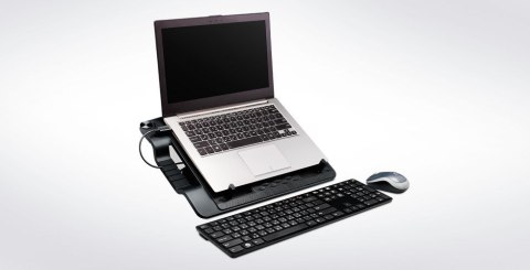Podstawka chłodząca pod laptop Cooler Master Notepal Ergostand III R9-NBS-E32K-GP (17.x cala; 1 wentylator; HUB) Podstawka chłodząca pod laptop Cooler Master Notepal Ergostand III R9-NBS-E32K-GP (17.x cala; 1 wentylator; HUB)