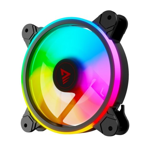 SAVIO ZESTAW 4 WENTYLATORÓW ARGB 120 MM WRAZ Z KONTROLEREM ORAZ PILOTEM FAN-01 SAVIO ZESTAW 4 WENTYLATORÓW ARGB 120 MM WRAZ Z KONTROLEREM ORAZ PILOTEM FAN-01