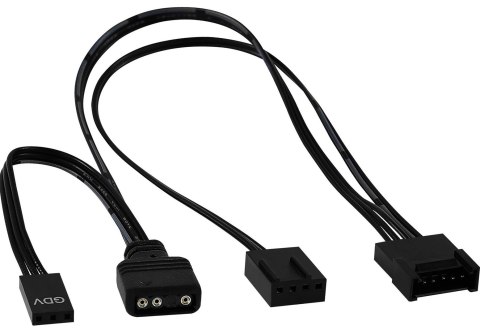 Wentylator AEROCOOL PGS SATURN 12F ARGB 6P (120mm) Wentylator AEROCOOL PGS SATURN 12F ARGB 6P (120mm)
