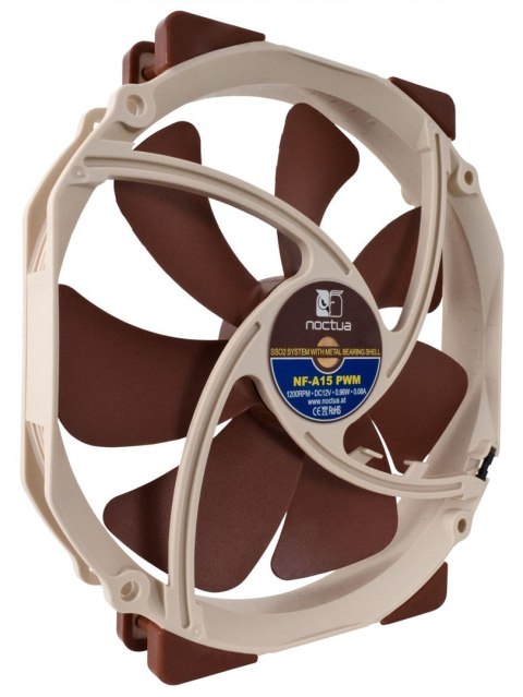 Wentylator NOCTUA 150mm (montaż na 120mm)SSO2, PWM Wentylator NOCTUA 150mm (montaż na 120mm)SSO2, PWM