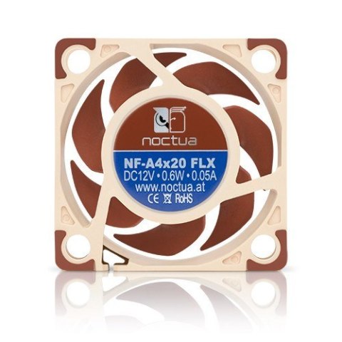 Wentylator NOCTUA NF-A4X20 FLX 40x20 mm 3-Pin Wentylator NOCTUA NF-A4X20 FLX 40x20 mm 3-Pin