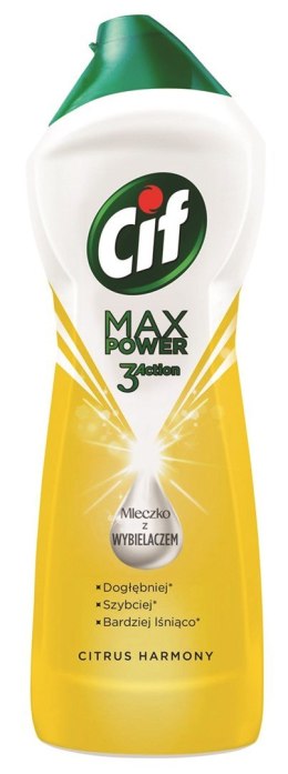 CIF Max Power Citrus Mleczko z Wybielaczem 1001g