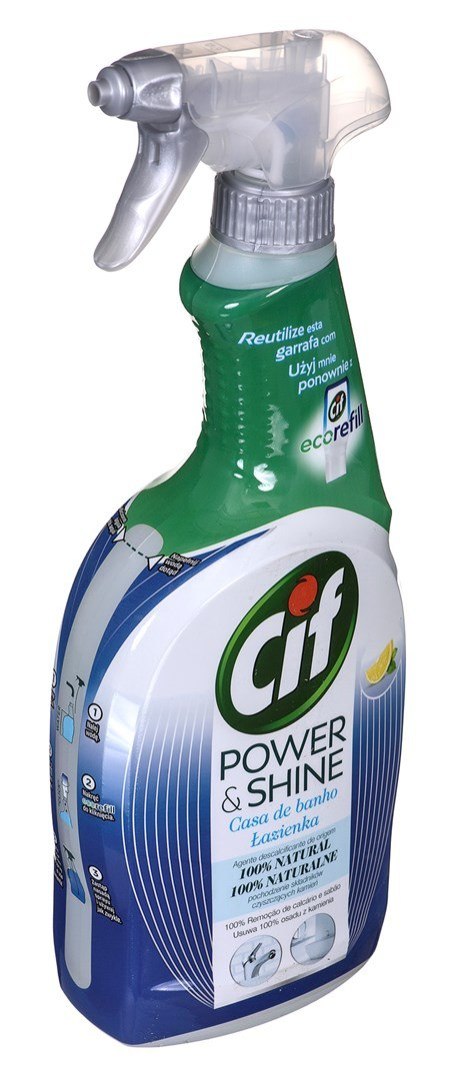 CIF Power&Shine Spray przeciw kamieniowi 750 ml CIF Power&Shine Spray przeciw kamieniowi 750 ml
