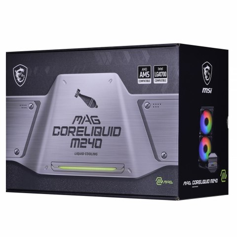 Chłodzenie wodne MSI MAG CORELIQUID M240 Chłodzenie wodne MSI MAG CORELIQUID M240