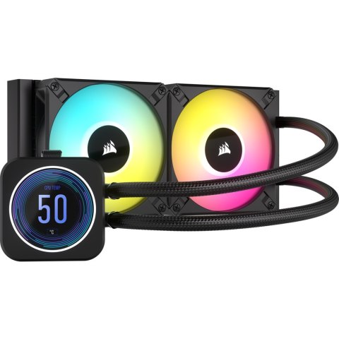 Corsair iCUE H100i ELITE LCD XT 2x120mm (CW-9060074-WW) Corsair iCUE H100i ELITE LCD XT 2x120mm (CW-9060074-WW)