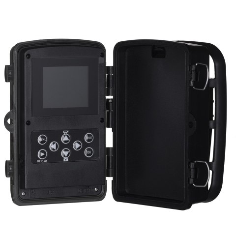 TOPHUNT FOTOPUŁAPKA KAMERA LEŚNA HC800A 1080p 16MPX 42xIR LED BLACK TOPHUNT FOTOPUŁAPKA KAMERA LEŚNA HC800A 1080p 16MPX 42xIR LED BLACK