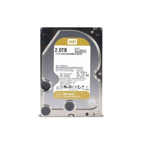Dysk serwerowy HDD WD Gold DC HA750 (2 TB; 3.5"; SATA III) Dysk serwerowy HDD WD Gold DC HA750 (2 TB; 3.5"; SATA III)