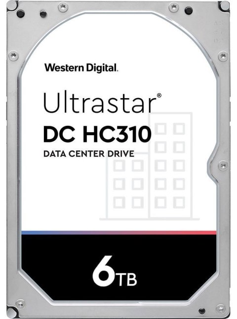 Dysk serwerowy HDD Western Digital Ultrastar DC HC310 (7K6) HUS726T6TAL5204 (6 TB; 3.5"; SAS3) Dysk serwerowy HDD Western Digital Ultrastar DC HC310 (7K6) HUS726T6TAL5204 (6 TB; 3.5"; SAS3)