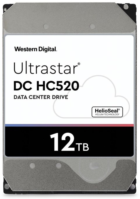 Dysk serwerowy HDD Western Digital Ultrastar DC HC520 (He12) HUH721212AL5200 (12 TB; 3.5"; SAS3) Dysk serwerowy HDD Western Digital Ultrastar DC HC520 (He12) HUH721212AL5200 (12 TB; 3.5"; SAS3)