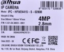 Kamera IP DAHUA IPC-HFW2441S-S-0280B