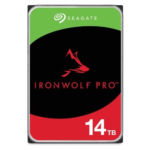 Dysk HDD Seagate IronWolf Pro (14 TB; 256MB; 3.5"; SATA) Dysk HDD Seagate IronWolf Pro (14 TB; 256MB; 3.5"; SATA)