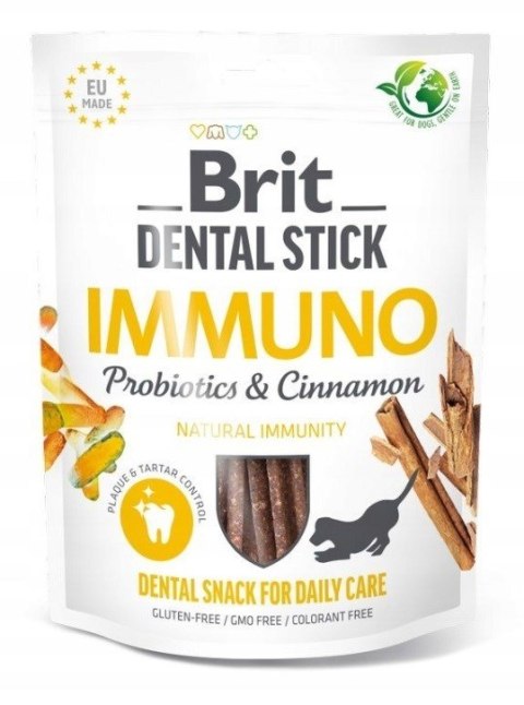 BRIT Dental Stick Immuno Probiotics & Cinnamon - przysmak dla psa - 251 g BRIT Dental Stick Immuno Probiotics & Cinnamon - przysmak dla psa - 251 g