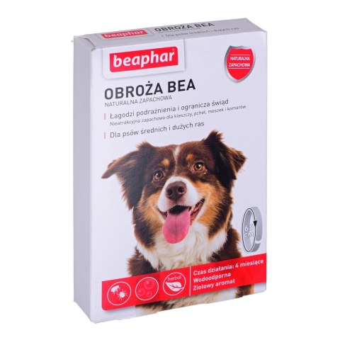 Beaphar obroża ochronna na Kleszcze Pchły dla psa rozm. M/L Beaphar obroża ochronna na Kleszcze Pchły dla psa rozm. M/L