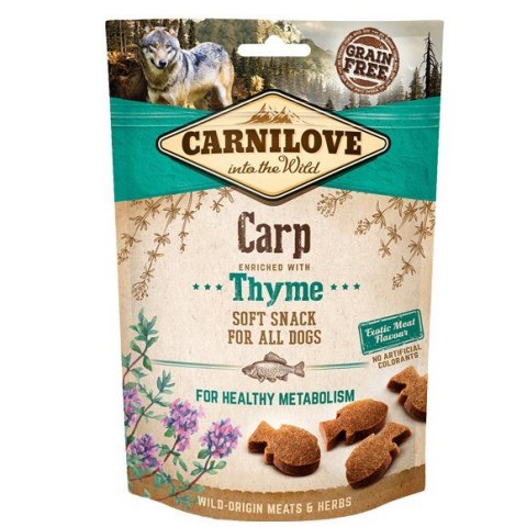 CARNILOVE Przysmak SOFT Karp i tymianek - przysmak dla psa - 200g CARNILOVE Przysmak SOFT Karp i tymianek - przysmak dla psa - 200g