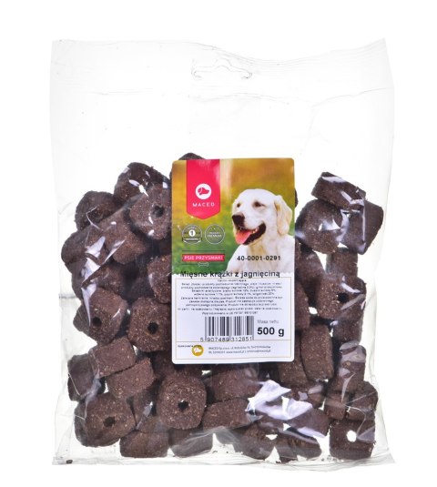 MACED Ciastka dla psa - mięsne krążki z jagnięciną 500 g MACED Ciastka dla psa - mięsne krążki z jagnięciną 500 g