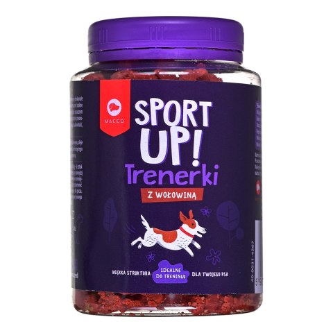 MACED Sport Up! Trenerki z wołowiną - przysmak dla psa - 300 g MACED Sport Up! Trenerki z wołowiną - przysmak dla psa - 300 g