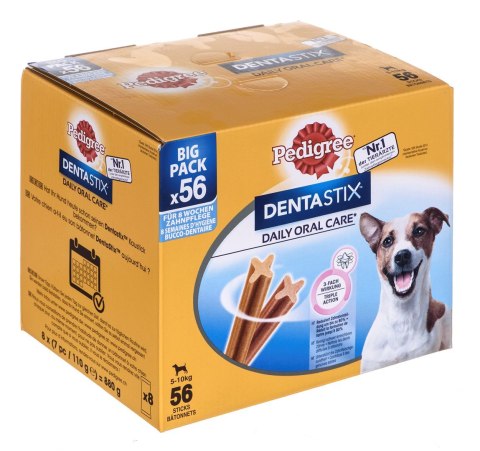 PEDIGREE Dentastix Mini - przysmak dentystyczny dla psów małych ras - 8x7szt PEDIGREE Dentastix Mini - przysmak dentystyczny dla psów małych ras - 8x7szt