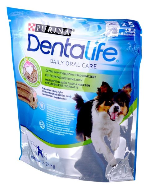 PURINA Dentalife Medium - przekąska dentystyczna dla psa - 115g PURINA Dentalife Medium - przekąska dentystyczna dla psa - 115g