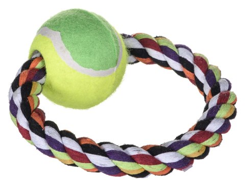TRIXIE Frisbee z piłką tenisową - zabawka dla psa - o 6 cm / o 18 cm TRIXIE Frisbee z piłką tenisową - zabawka dla psa - o 6 cm / o 18 cm