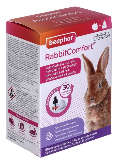 BEAPHAR RabbitComfort™ - feromony uspokajające dla królika - 48ml BEAPHAR RabbitComfort™ - feromony uspokajające dla królika - 48ml