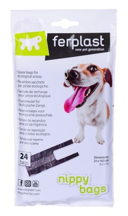 FERPLAST L270 NIPPY - torebki do zbieracza odchodów dla psów - 24 sztuki