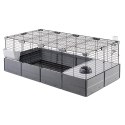 FERPLAST Multipla Maxi - klatka modułowa dla królika lub świnki morskiej - 142,5 x 72 x 50 cm