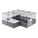 FERPLAST Multipla Maxi - klatka modułowa dla królika lub świnki morskiej - 142,5 x 72 x 50 cm