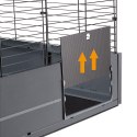 FERPLAST Multipla - klatka modułowa dla królika lub świnki morskiej - 107,5 x 72 x 50 cm