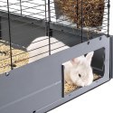 FERPLAST Multipla - klatka modułowa dla królika lub świnki morskiej - 107,5 x 72 x 50 cm